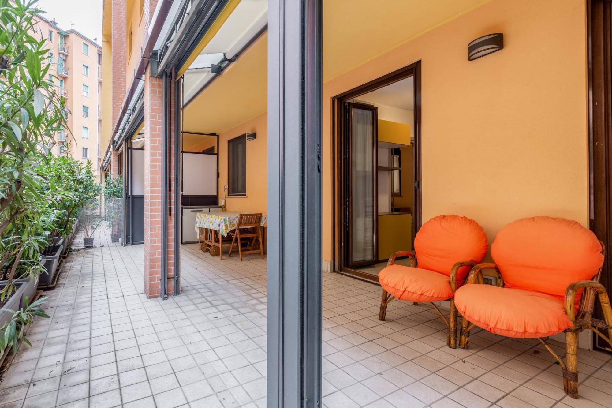Corsica Huge Terrace Flats Apartment Milano Exterior foto